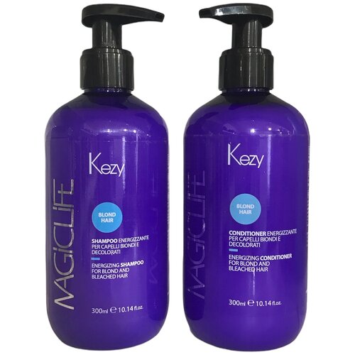 KEZY Magic Life Blond Hair Набор для светлых и обесцвеченных волос шампунь300 мл кондиционер 300 мл 1538₽