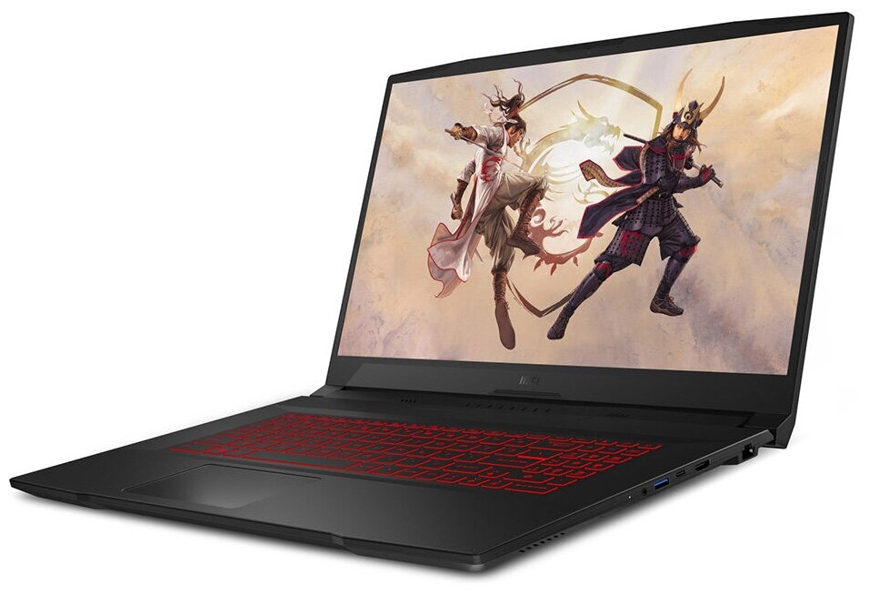 Ноутбук MSI Katana GF76 11UE-274X 9S7-17L112-274 i7 11800H16GB512GB SSDRTX 3060 6GB173 FHDDOSчерный