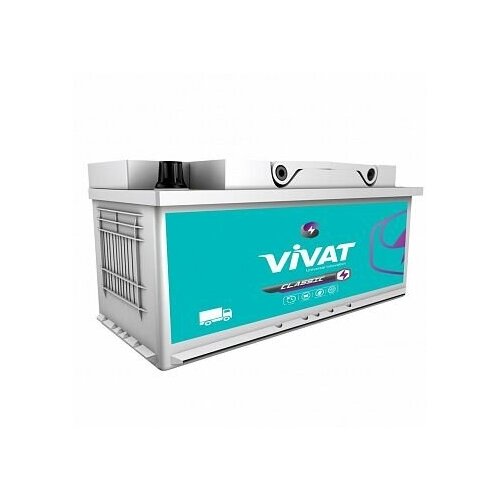 Аккумулятор автомобильный Vivat 100Ah 920A оп 353x175x190