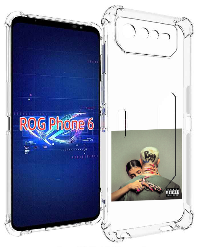 Чехол MyPads Pussy Boy Егор Крид для Asus ROG Phone 6 задняя-панель-накладка-бампер