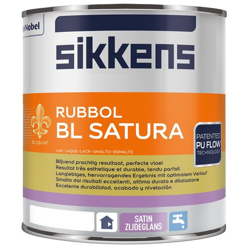 Краска универсальная полиуретановая Sikkens Rubbol BL Satura полуматовая база BS M15 0,95 л.