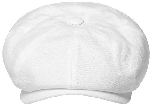 Кепка STETSON арт. 6841504 HATTERAS COTTON LINEN (белый), размер 57