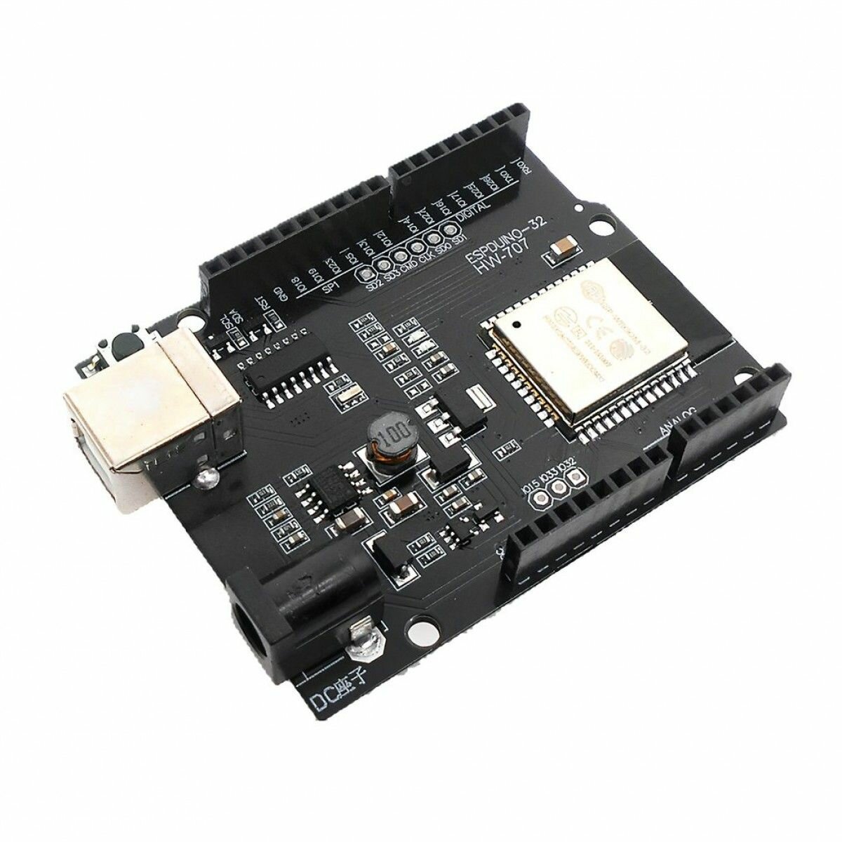 Espduino-32, ESP32+WiFi + Bluetooth (Arduino совместимая плата)