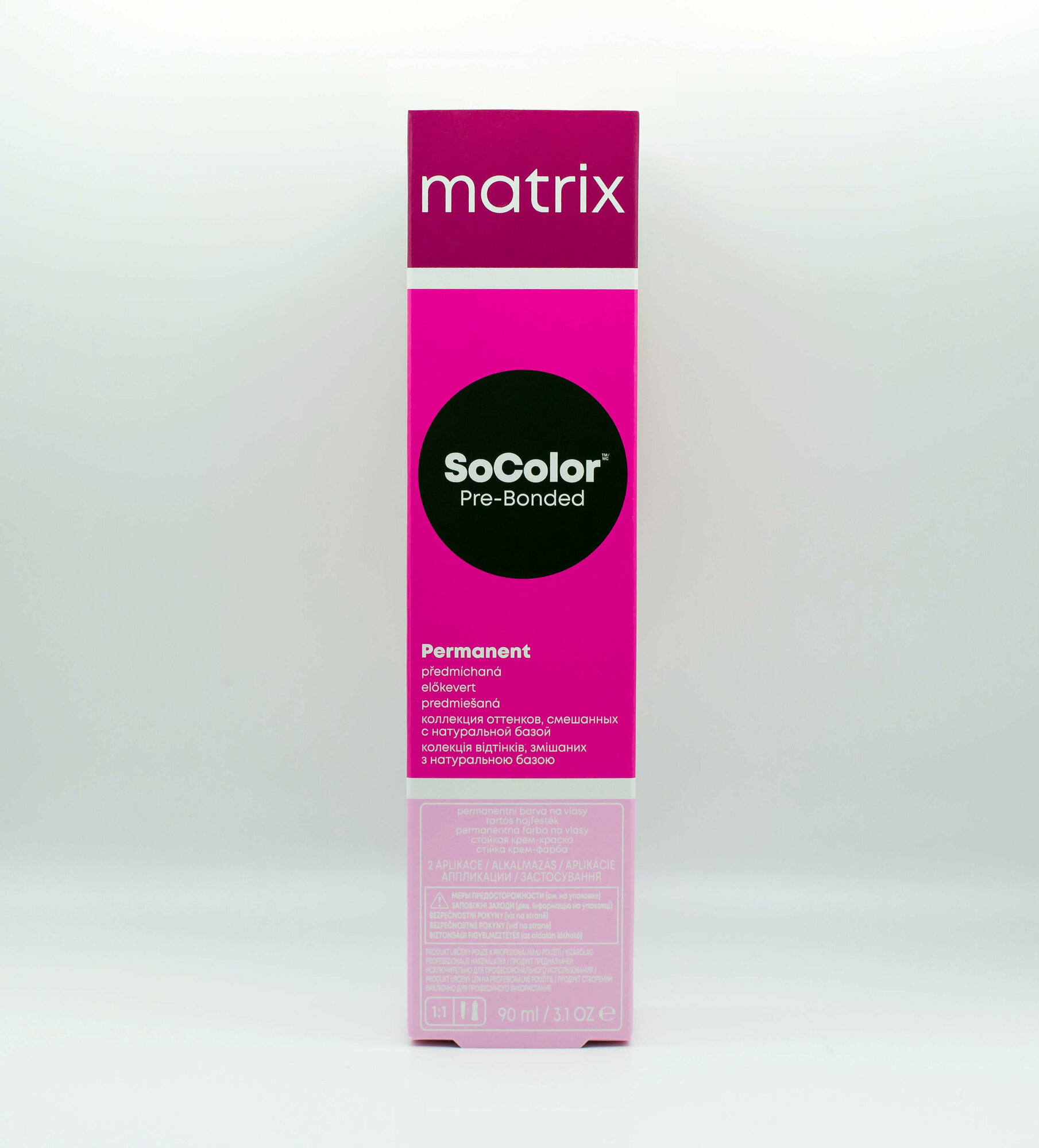 Перманентный краситель MATRIX SoColor Pre-Bonded Натуральные оттенки, 90 мл 6Sp темный блондин серебристый жемчужный - 6.19 - фотография № 12