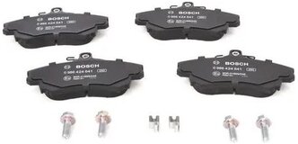 Дисковые тормозные колодки передние Bosch 0 986 424 541 для Mitsubishi, Volvo, Smart (4 шт.)