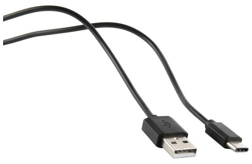 Дата-кабель Red Line USB - Type-C, 2А, черный УТ000028605 - фото №2