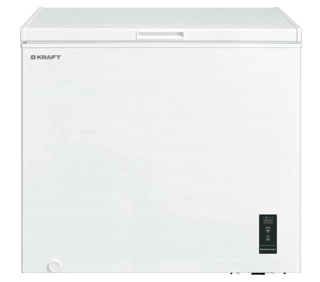 Морозильник Kraft BD (W) 210 BL с LED дисплеем Inverter