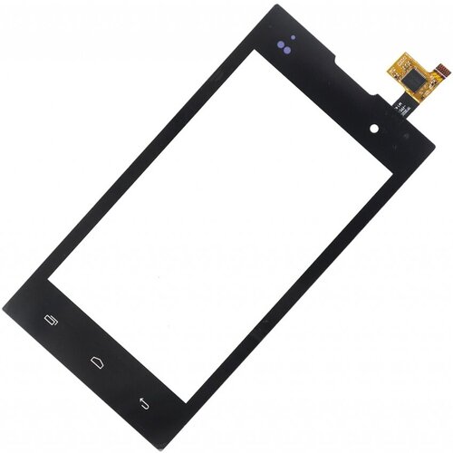 Touch screen (Сенсорный экран) для Fly IQ4418 (Era Style 4) Черный