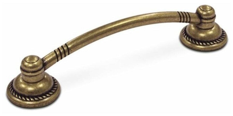Мебельная ручка JET 151 м.ц. 96 мм, античная бронза RH151Z.096BA99 - фотография № 3