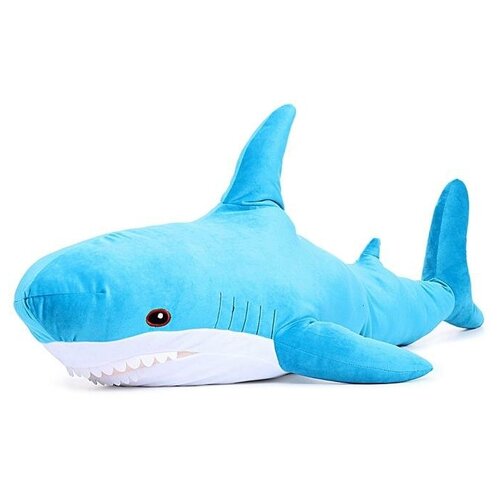 Мягкая игрушка блохэй «Акула» 98 см, микс мягкая игрушка акула маленькая 35 см цвета микс