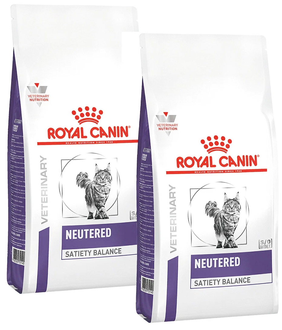 Сухой корм ROYAL CANIN NEUTERED SATIETY BALANCE для кастрированных и стерилизованных котов и кошек контроль веса (8 + 8 кг)