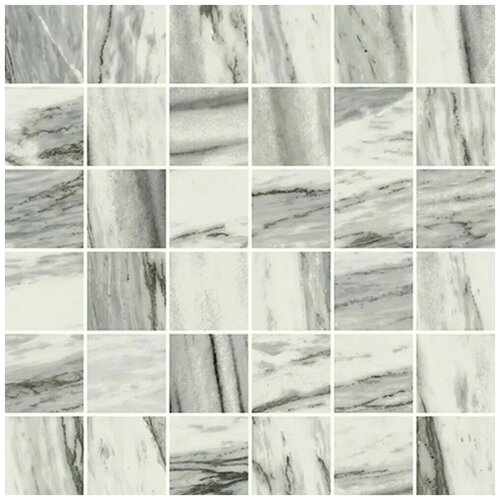 Мозаика Италон Skyfall Bianco Cer Mosaico 5х5 30x30 610110000609