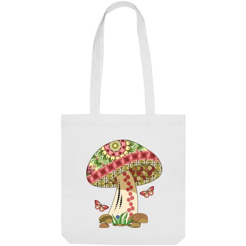 фото Сумка шоппер us basic, белый