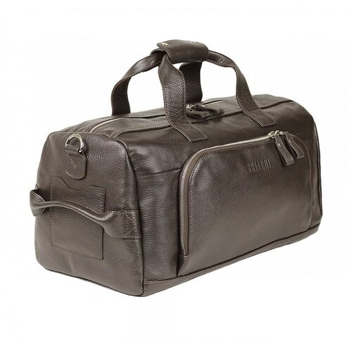 Сумка дорожная BRIALDI, 45х23х25 см, коричневый дорожно спортивная сумка brialdi modena модена brown