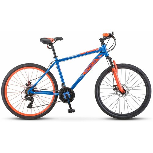 Велосипед STELS Горный Navigator-500 MD 26 F020 16 синийкрасный цвет 1720000₽