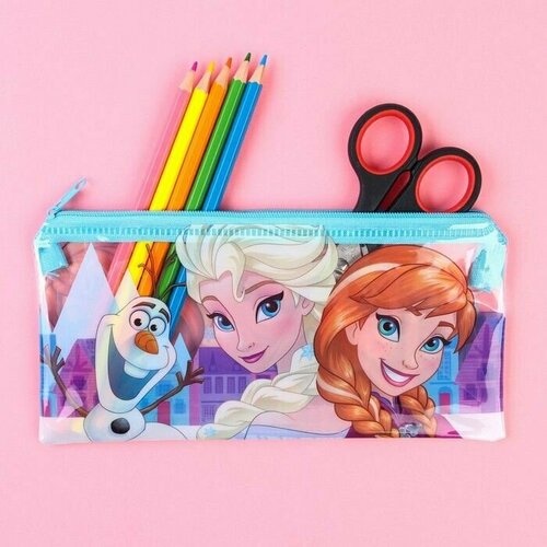 Пенал мягкий 10х21 см Холодное сердце 650₽