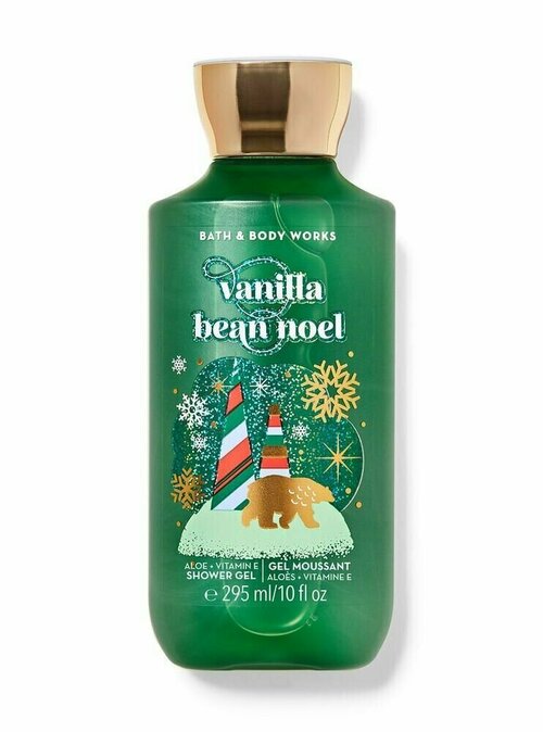 Bath and Body Works гель для душа Vanilla Bean Noel