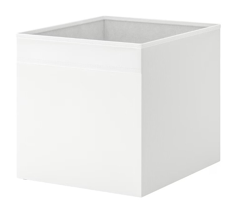 Коробка для хранения Икеа Дрена Ikea Drona, 38х33х33 см, белый