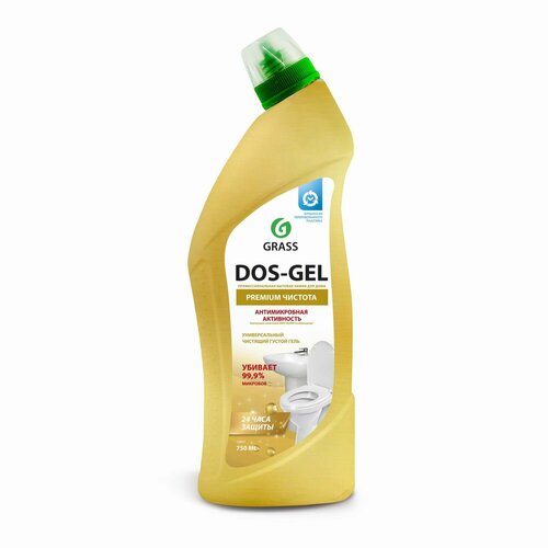 Чистящий гель GRASS Dos Gel, Premium, Универсальный, 750 мл (125677)