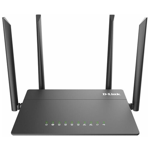 Роутер D-Link DIR-815 (DIR-815/RU) AC1200 10/100BASE-TX/4G ready черный