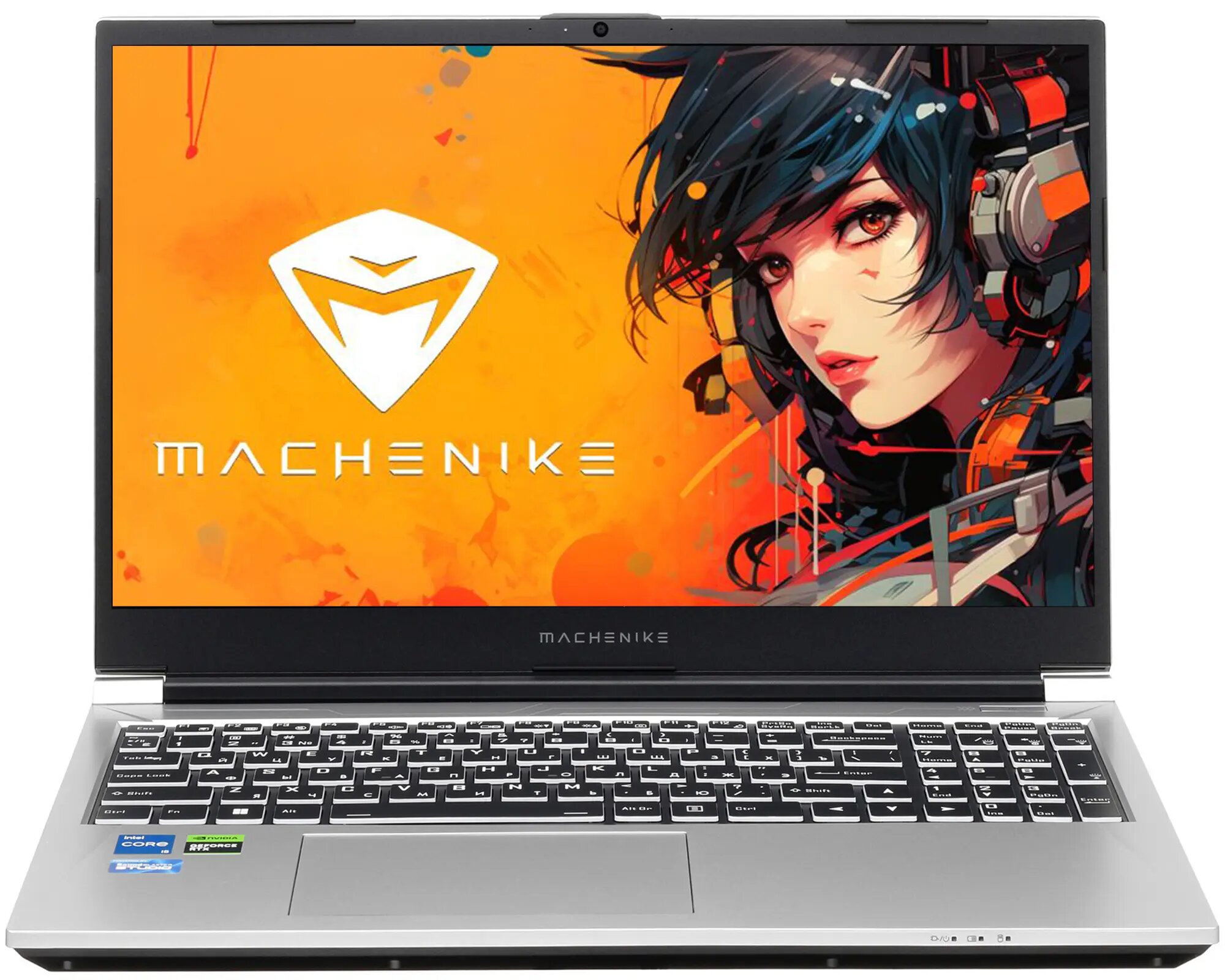 Ноутбук Machenike L15 Star 2K 15.6" Full HD (1920x1080), IPS, Intel Core i5-13500H, RAM 16 ГБ, SSD 512 ГБ, GeForce RTX 4060 8 ГБ, без ОС