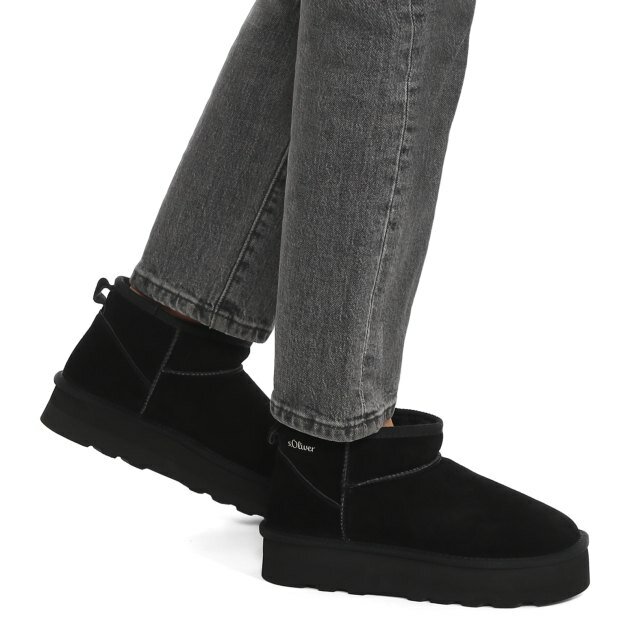 Угги s.Oliver, размер 39, black — фото 1