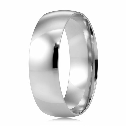 Кольцо обручальное Юверос, серебро, 925 проба, размер 16