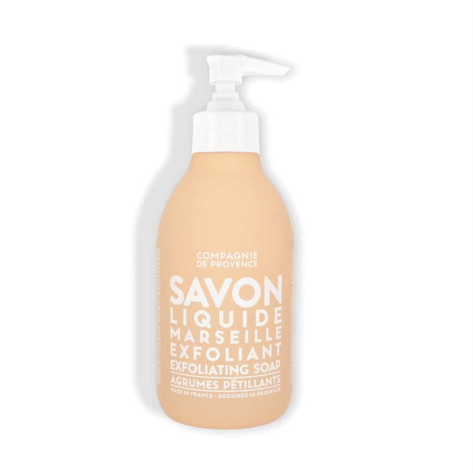 Мыло-скраб для рук и тела Compagnie De Provence Exfoliating Liquid Marseille Soap 300 ml.