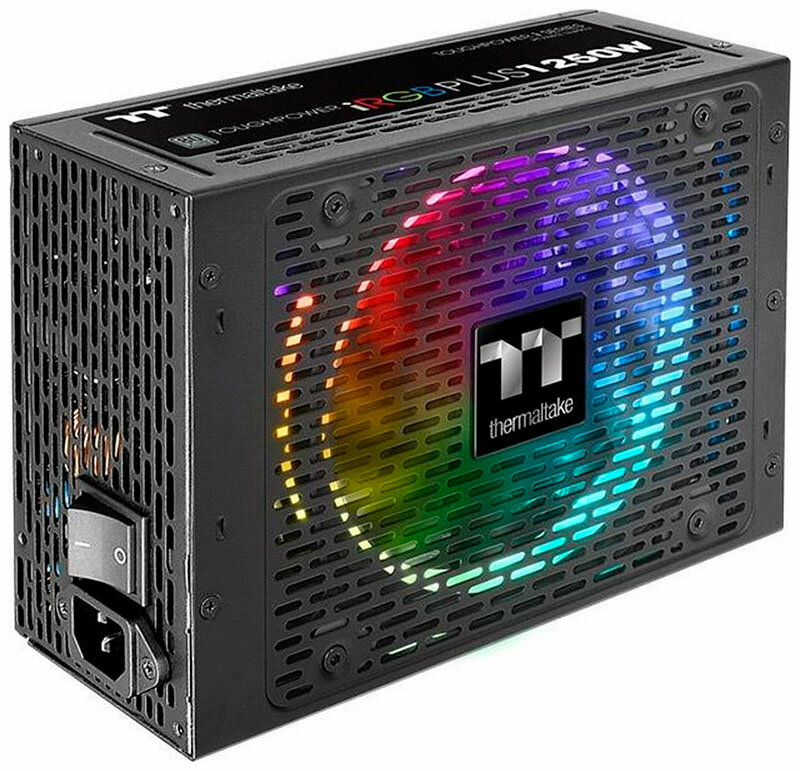 Блок питания ATX Thermaltake PS-TPI-1250F3FDTE-1 1250W, 80+ Titanium, 140 mm fan, ARGB, fully modular - фото №6