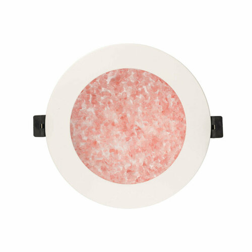 De Markt 702011801 Стаут, LED, 8 Вт, 3000, теплый белый, цвет арматуры: белый, цвет плафона: розовый