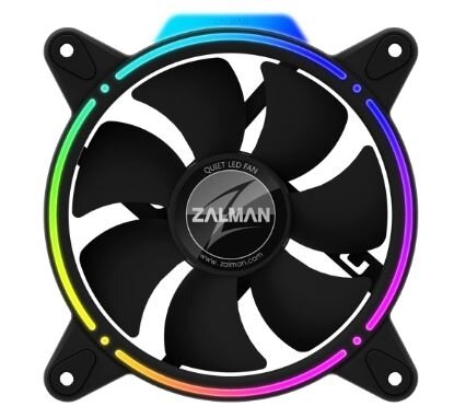 Вентиляторы ZALMAN ZM-RFD120A, 120x120x25mm, 3 PIN ADDRESSABLE, 800-1500 RPM, 25.6DBA, HYDRAULIC BEARING