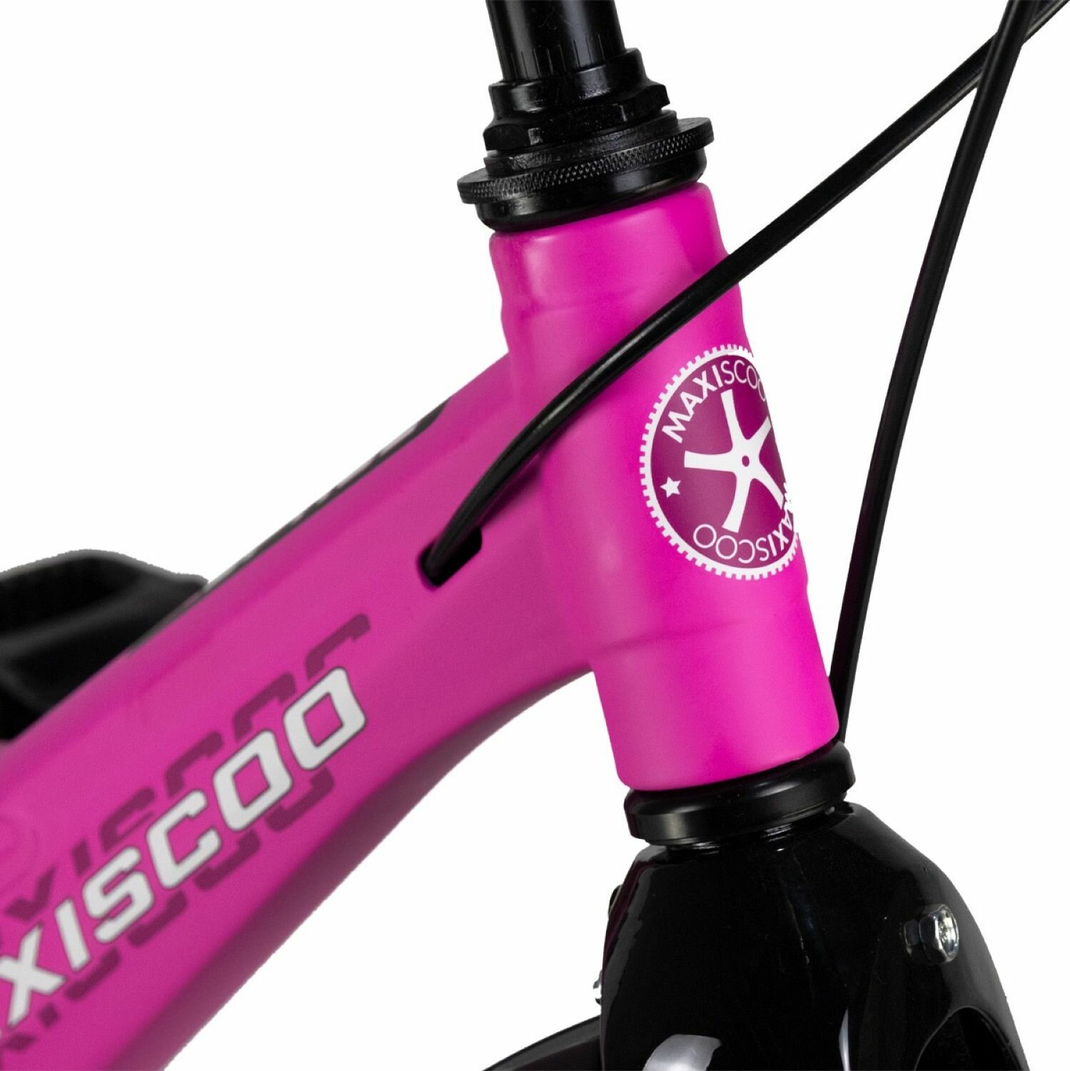 Велосипед Maxiscoo Space Делюкс 18" (2024) (Велосипед Maxiscoo SPACE Делюкс 18" (2024), Ультра-Розовый Матовый, MSC-S1832D)