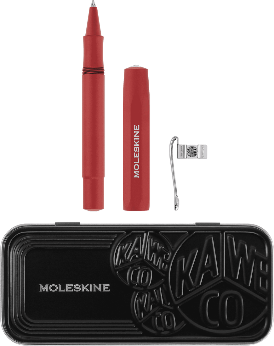 Ручка-роллер Moleskine x Kaweco Aluminium, Red
