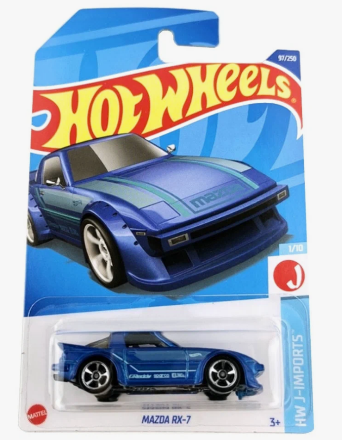 Hot Wheels Машинка базовой коллекции MAZDA RX-7 C4982/HCV76