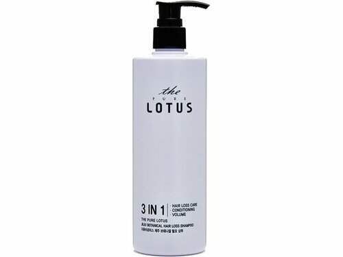 Шампунь для укрепления, смягчения и объема волос THE PURE LOTUS Jeju Botanical Hair Loss Shampoo