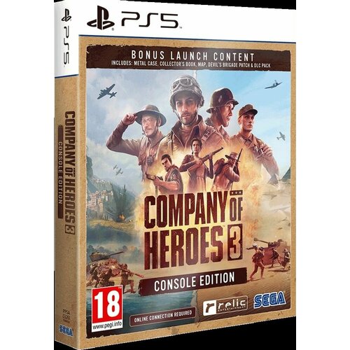 Игра Company of Heroes 3 Console Steelbook Edition PS5 английская версия 3639₽