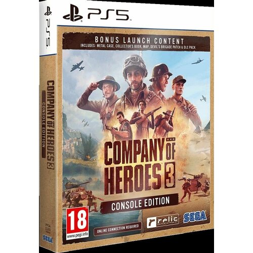 Игра Company of Heroes 3 Console Steelbook Edition (PS5, английская версия) игра agents of mayhem steelbook edition steelbook edition для playstation 4