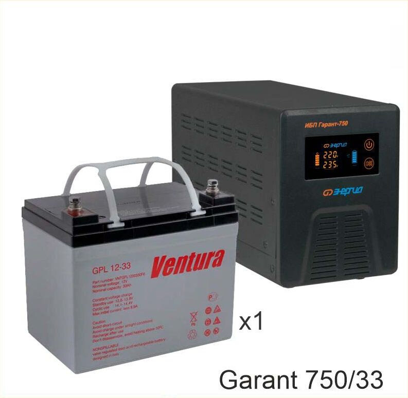Энергия Гарант-750 + Ventura GPL 12-33