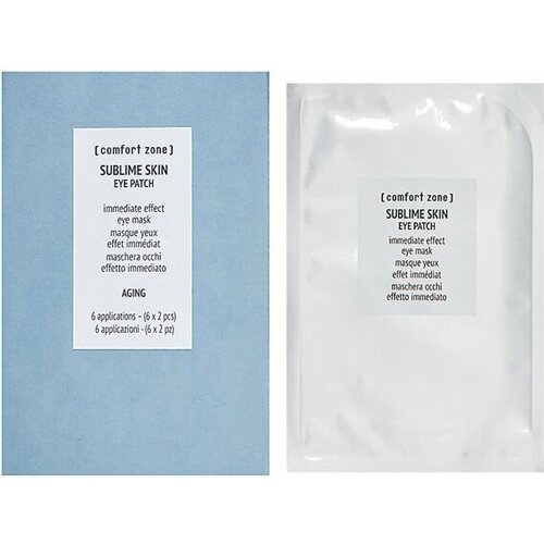Омолаживающая лифтинг пэтч-маска для глаз Comfort zone SUBLIME SKIN EYE PATCH 31197₽