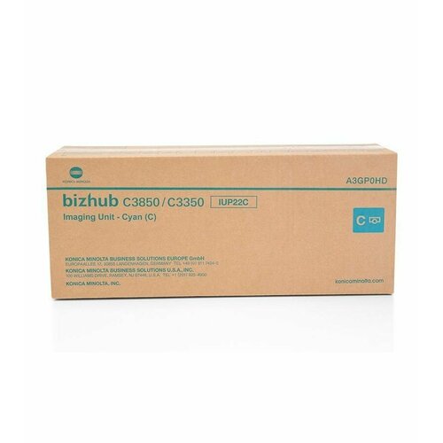 Блок фотобарабана Konica-Minolta bizhub C3350/C3850 (IUP-22C/A3GP0HD) синий