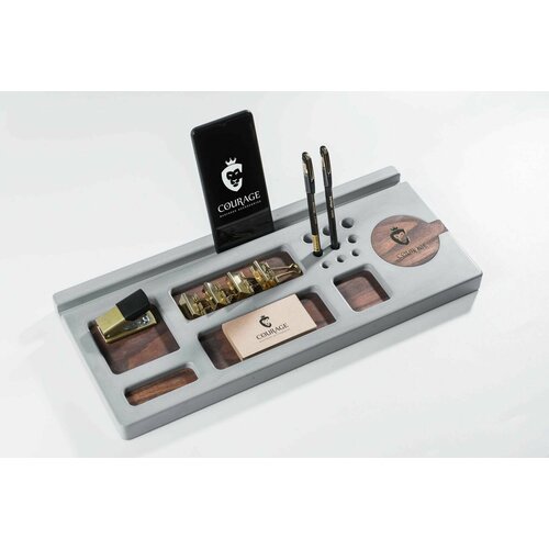 Настольный органайзер из бетона Jonathan Livingston М800 Органайзер для рабочего стола 34000₽