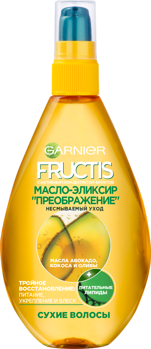 Масло-эликсир для волос Garnier Fructis Преображение 150мл