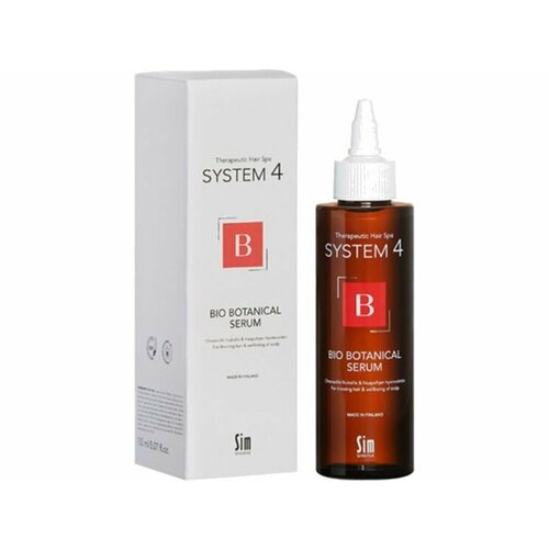 Биоботаническая сыворотка против выпадения и для стимуляции роста волос System 4 Bio Botanical Serum