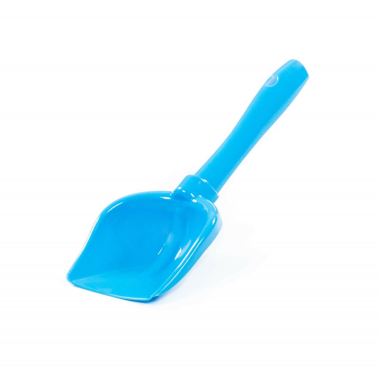 Лопатка совок детская для снега и песка, 22,5 см, цвет голубой