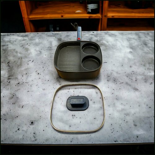 Сковорода электрическая для приготовления завтраков, антипригарная 800Вт