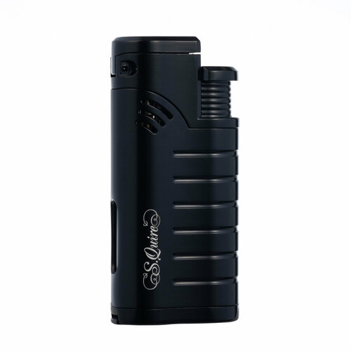 Зажигалка газовая турбо SQuire черная 1819₽