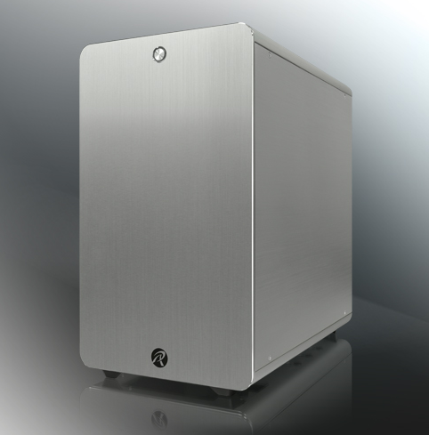 Корпус компьютерный Raijintek THETIS SILVER CLASSIC 0R200052, Aluminum, ATX/MICRO ATX/MINI ITX, USB3.0x2, HD Audiox1