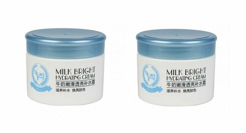 Caimei Крем для лица с молочным протеином Milk Hydrating, 90 г, 2 штуки