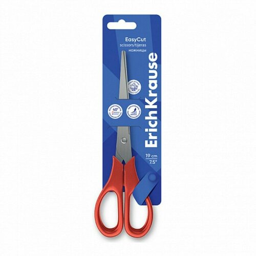 Ножницы 19 см ErichKrause EasyCut микс 443₽