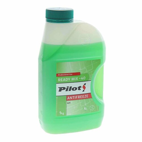 Антифриз Pilots Green Line 40 G11 Готовый -40C Зеленый 1 Кг 3205 PILOTS арт. 3205